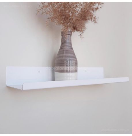 Настенная полка Glozis Urban (белая), 40 см