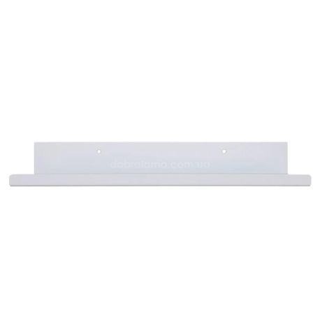 Настенная полка Glozis Urban (белая), 40 см