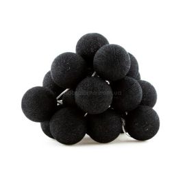 Тайская гирлянда Black (20 шариков) линия от USB