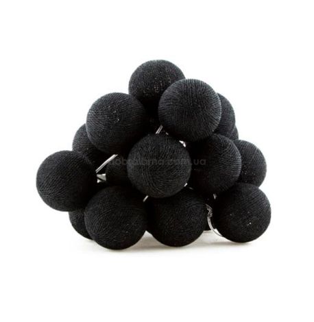 Тайская гирлянда Black (20 шариков) линия от USB