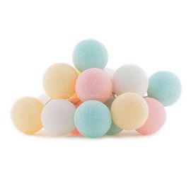Тайська гірлянда Pastel (20 кульок) лінія від USB