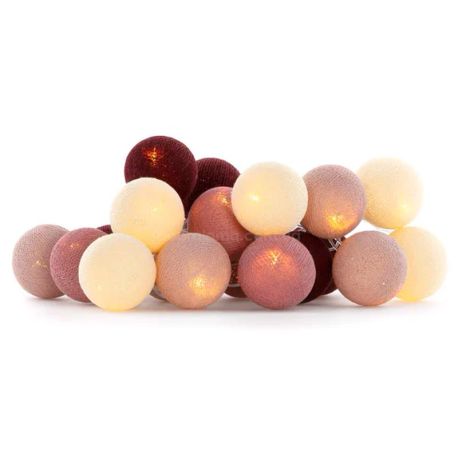 Тайская LED-гирлянда Rosegarden (10 шариков) линия на батарейках