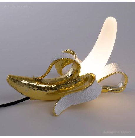 Настільний світильник Seletti Banana Huey (золотистий)