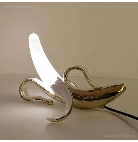 Настільний світильник Seletti Banana Huey (золотистий)