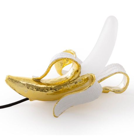 Настільний світильник Seletti Banana Huey (золотистий)