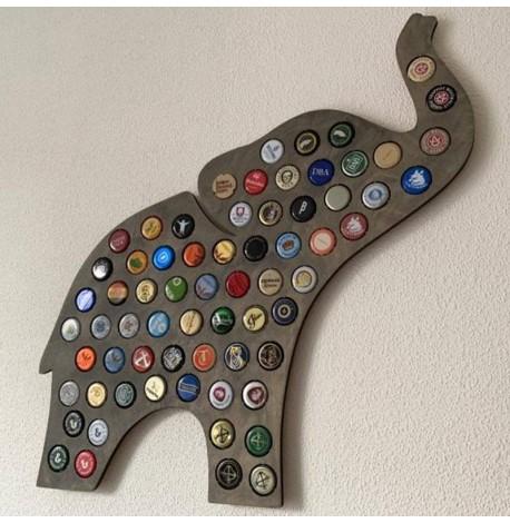 Скарбничка для пивних кришок Capsboard Elephant