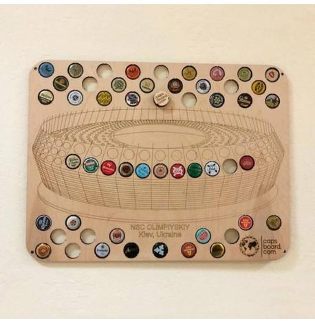 Скарбничка для пивних кришок Capsboard Olimpiyskiy