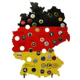 Копилка-карта для пивных крышек Capsboard Germany Colored