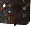 Копилка-карта для пивных крышек Capsboard World Chocolate