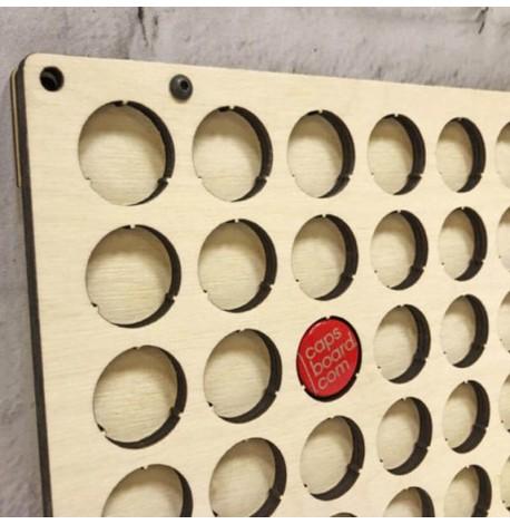 Копилка-рамка для пивных крышек Beer cap map