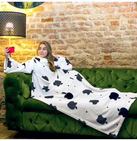 Плед с рукавами из микрофибры Apple 200х160 см