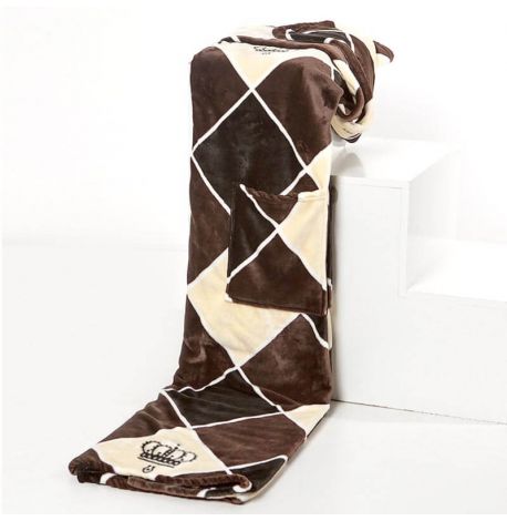 Плед з рукавами з мікрофібри King 200х160 см