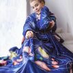Плед с рукавами из микрофибры Space 200х160 см