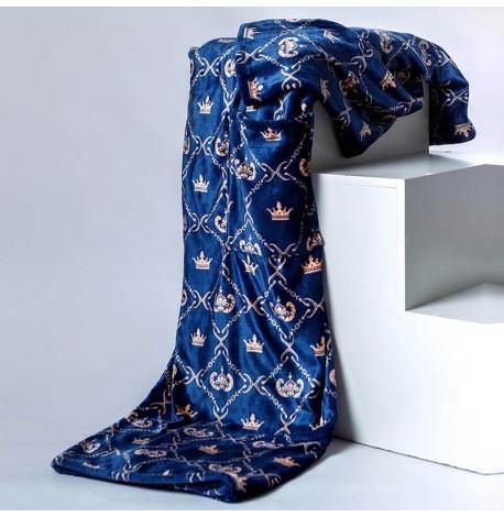 Плед с рукавами из микрофибры "Царь"