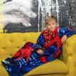 Плед с рукавами из микрофибры детский Kids Spiderman