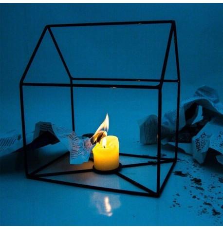 Підсвічник "Будиночок" (дротяний великий)