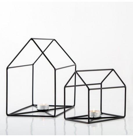 Підсвічники "Будиночки" (дротові)