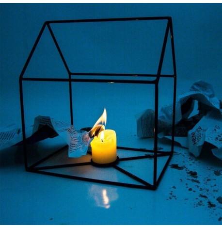 Підсвічники "Будиночки" (дротові)