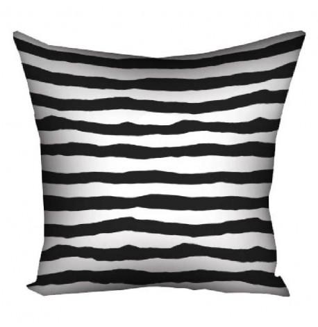 Подушка "Черные полосы", 30х30 см
