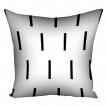 Подушка "Черные линии", 30х30 см