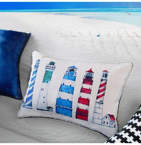 Подушка Sometіme you just need a beach day (маяки), 45х32 см
