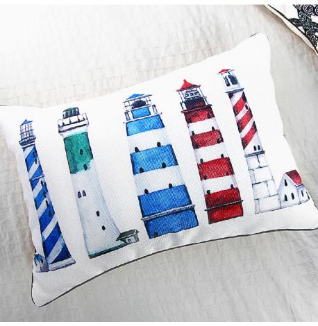 Подушка Sometіme you just need a beach day (маяки), 45х32 см