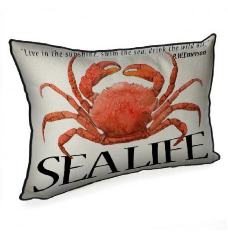 Подушка Sea life, 45х32 см