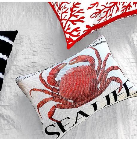 Подушка Sea life, 45х32 см