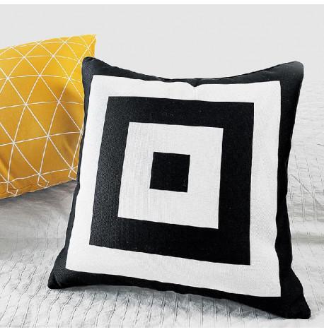 Подушка "Квадрат у квадраті", 45х45 см
