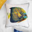 Подушка "Риба жовта", 45х45 см