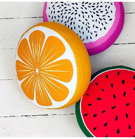 Подушка кругла "Апельсин"