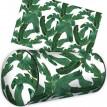 Подушка-валик "Тропічні листя"