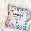 Подушка «Мама може все, що завгодно» (40х40 см)