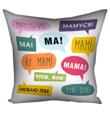 Подушка «Мамуся» (40х40 см)