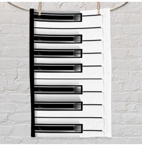 Полотенце с принтом Piano