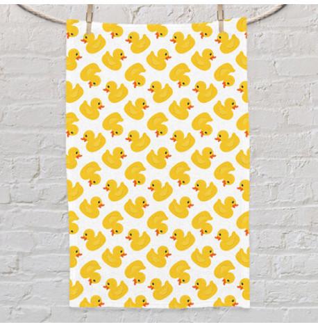 Полотенце с принтом "Уточки"