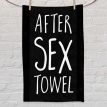 Полотенце с принтом After sex towel