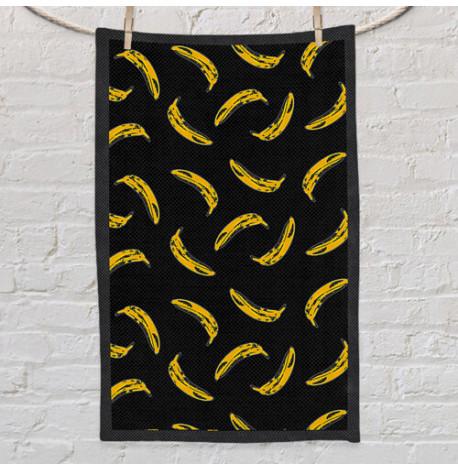 Полотенце с принтом "Бананы"