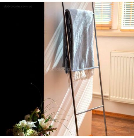 Напольная вешалка-лестница для полотенец