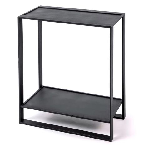 Металлический консольный столик (черный)