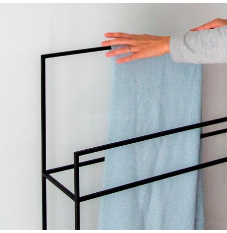 Підлогова стійка-вішалка для пледів та рушників