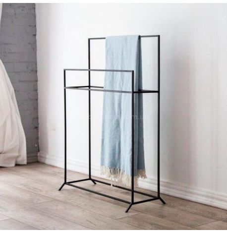 Підлогова стійка-вішалка для пледів та рушників