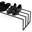Металлическая подставка для обуви (черная)