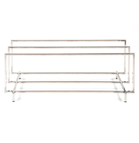 Металлическая подставка для обуви тройная (нержавеющая сталь)