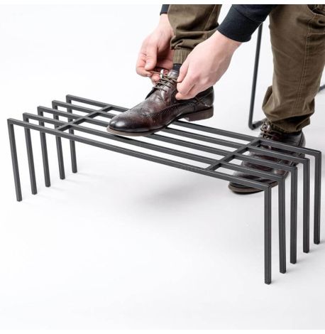 Металлическая подставка для обуви Spider (черная)