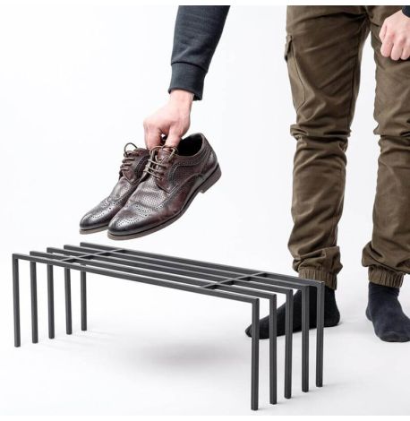 Металлическая подставка для обуви Spider (черная)