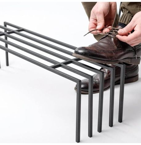 Металлическая подставка для обуви Spider (черная)