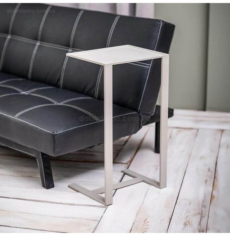 Металлический консольный столик Slide (бежевый)