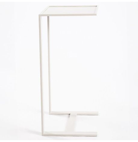 Металлический консольный столик Slide (бежевый)