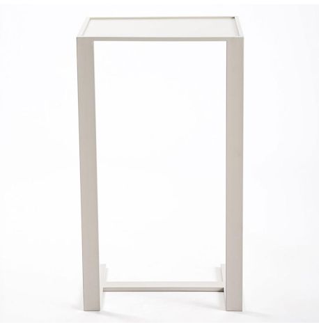 Металлический консольный столик Slide (бежевый)